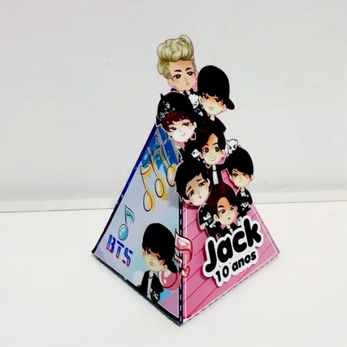Caixa Piramide - Bts