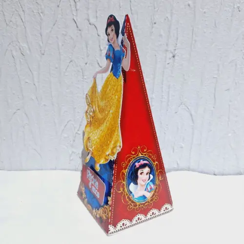 Caixa Piramide - Branca de Neve