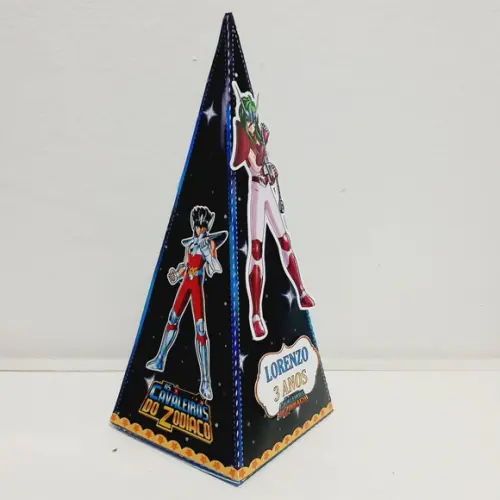 Caixa Piramide - Cavaleiros do Zodiaco