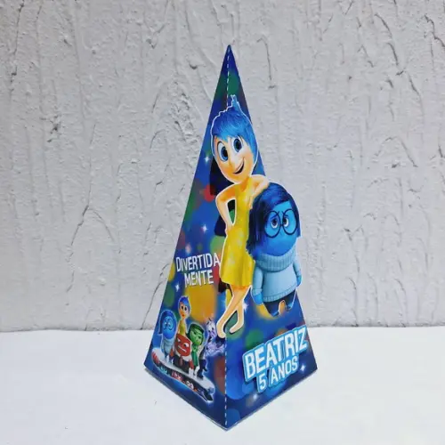 Caixa Piramide - Divertidamente 2