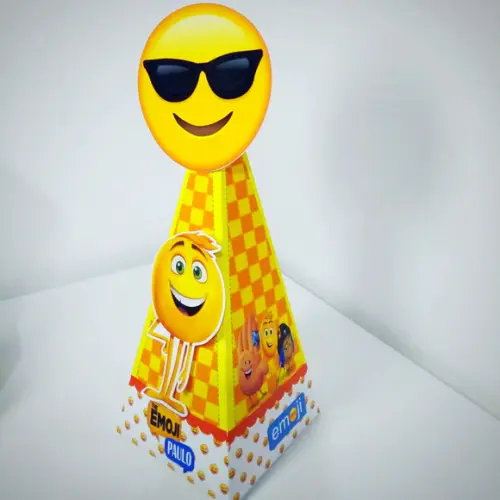 Caixa Piramide - Emoji