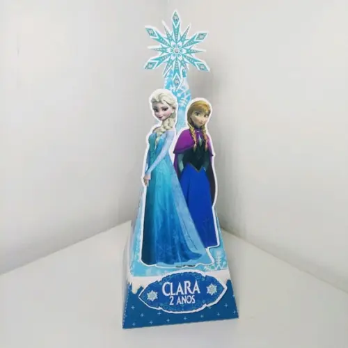 Caixa Piramide - Frozen