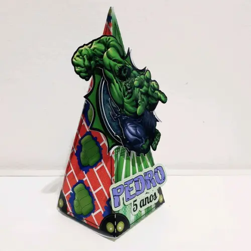 Caixa Piramide - Hulk