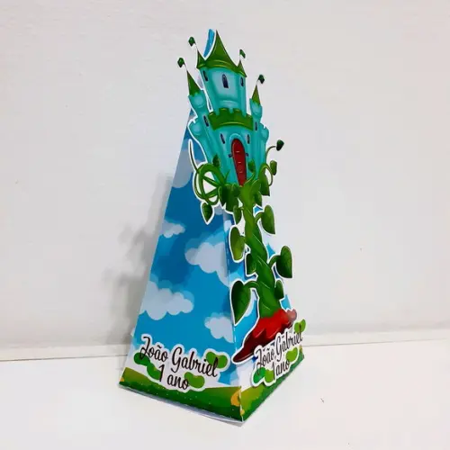 Caixa Piramide - João e o Pé de Feijão