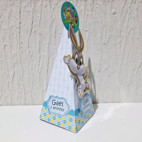 Caixa Piramide - Looney Tunes Baby