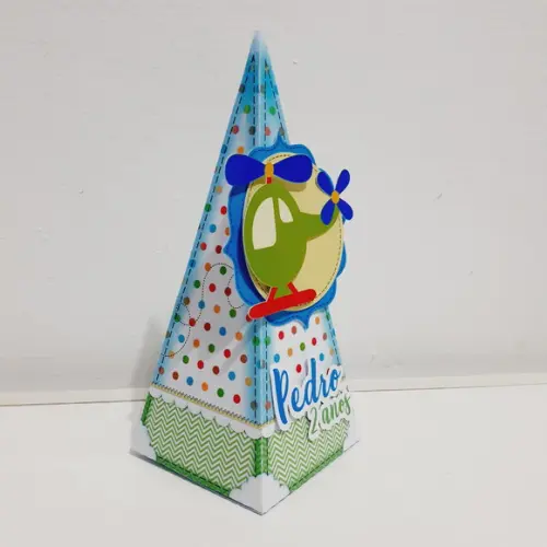 Caixa Piramide - Meio de Transporte