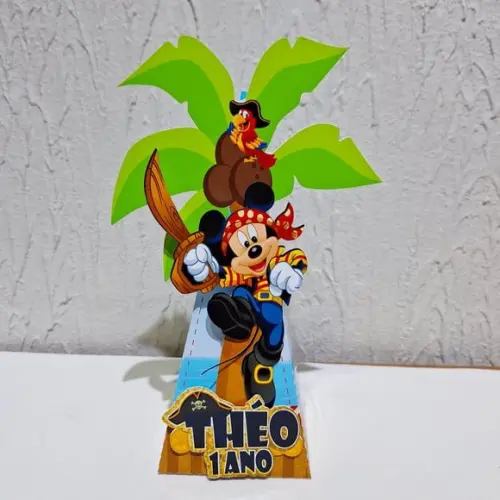 Caixa Piramide - Mickey Pirata