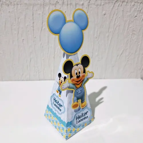 Caixa Piramide - Mickey Baby