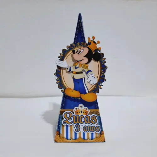 Caixa Piramide - Mickey Realeza
