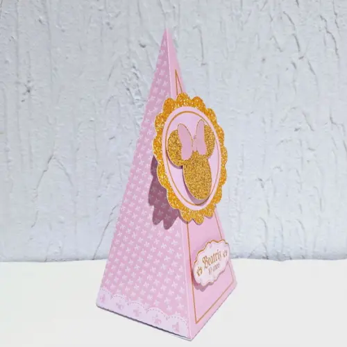 Caixa Piramide - Minnie Realeza