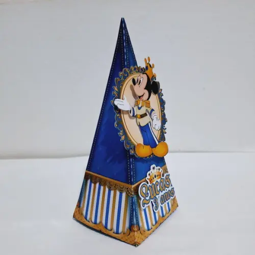 Caixa Piramide - Mickey Realeza