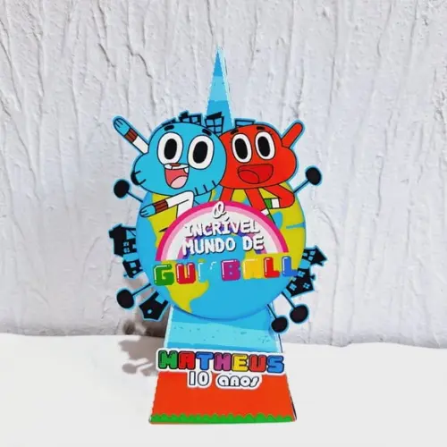 Caixa Piramide - o Incrivel Mundo de Gumball