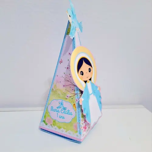 Caixa Piramide - Nossa Senhora Cute