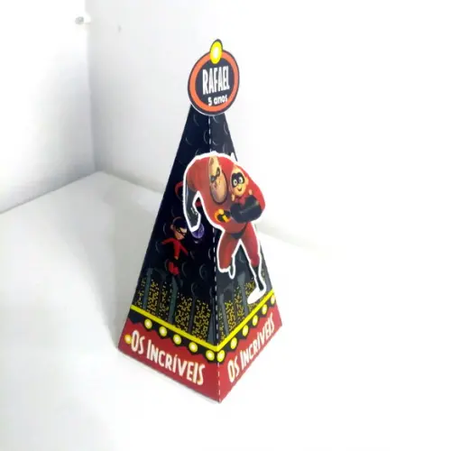 Caixa Piramide - os Incríveis