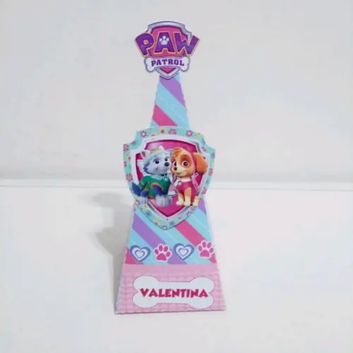 Caixa Piramide - Patrulha Canina