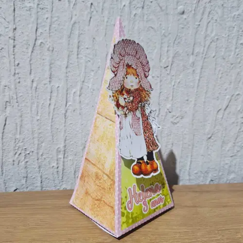 Caixa Piramide - Papel de Carta - Sarah Kay