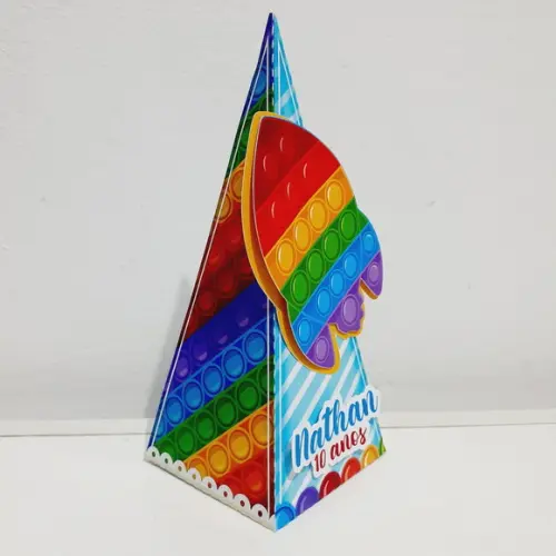 Caixa Piramide - Pop It