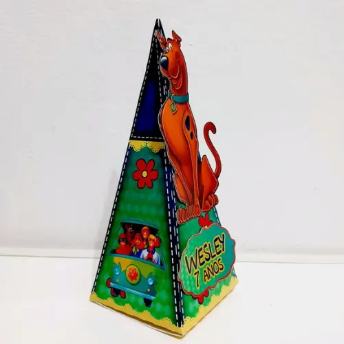 Caixa Piramide - Scooby Doo