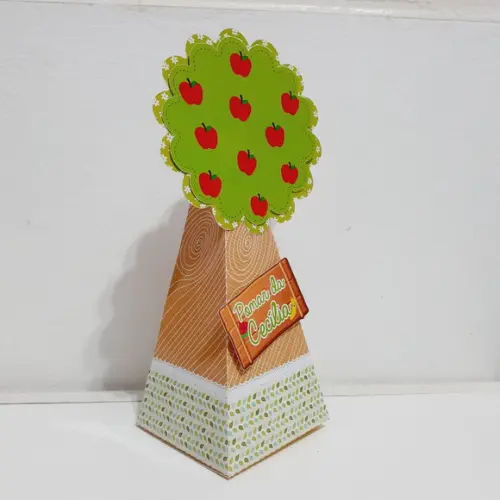 Caixa Piramide - Pomar - Frutinhas