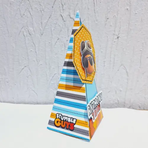 Caixa Piramide - Stumble Guys