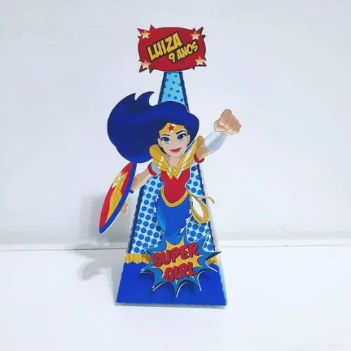 Caixa Piramide - Super Girl