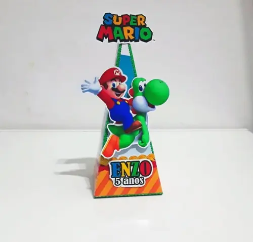 Caixa Pirâmide - Super Mário Bros