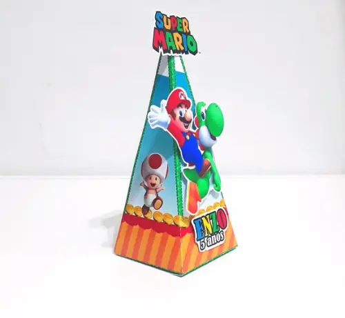 Caixa Pirâmide - Super Mário Bros