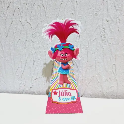 Caixa Piramide - Trolls