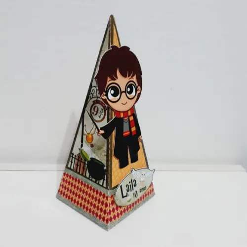 Caixa Piramide- Harry Potter