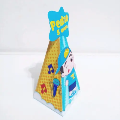 Caixa Piramide- Luccas Neto