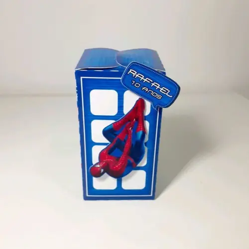 Caixa Prédio - Homem Aranha