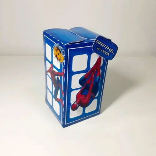 Caixa Prédio - Homem Aranha