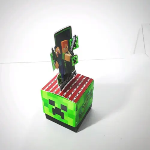 Caixa Quadrada - Minecraft