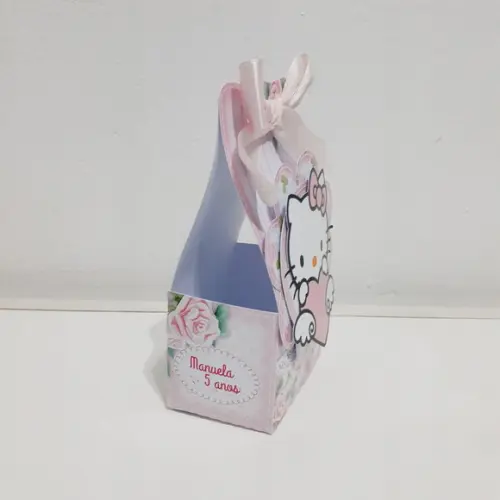Caixa Sacolinha - Hello Kitty
