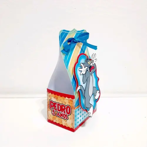 Caixa Sacolinha - Tom e Jerry