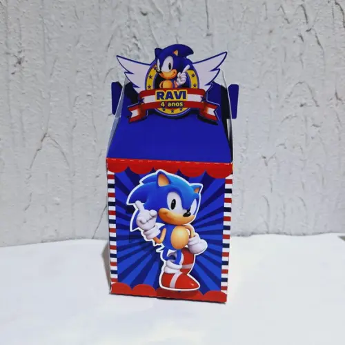 Caixa Surpresa - Sonic