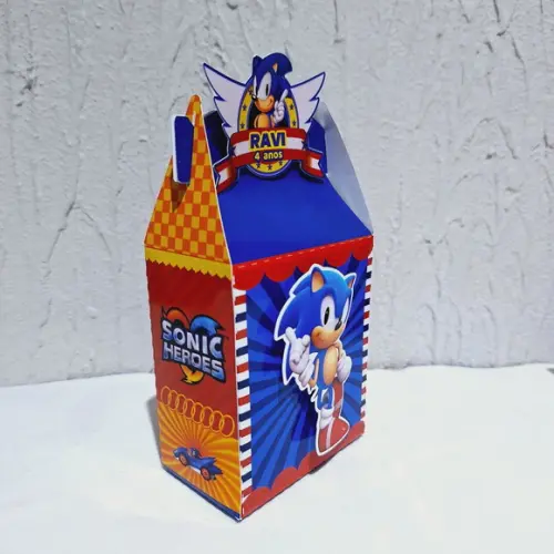 Caixa Surpresa - Sonic