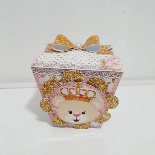 Caixa Sushi - Ursinha Princesa