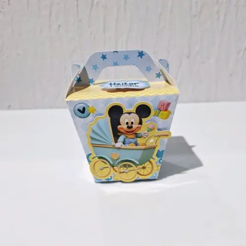 Caixa Sushi com Alça - Mickey Baby