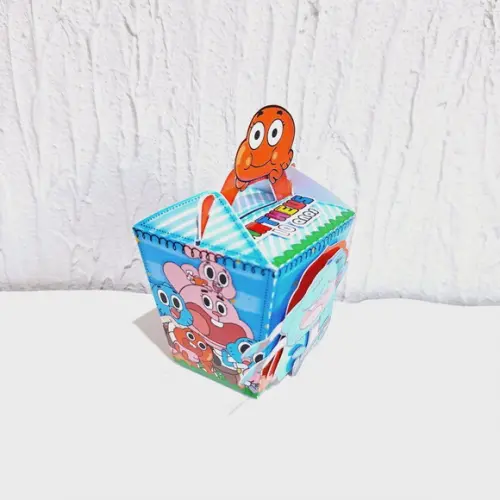 Caixa Sushi com Alça - o Incrivel Mundo de Gumball