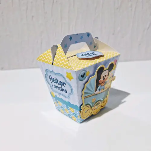 Caixa Sushi com Alça - Mickey Baby