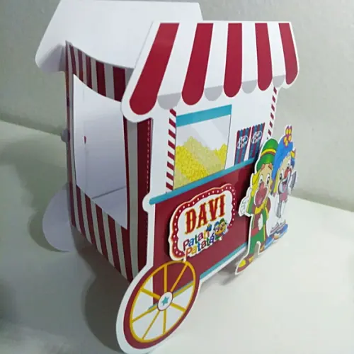 Carrinho de Pipoca - Patati & Patata