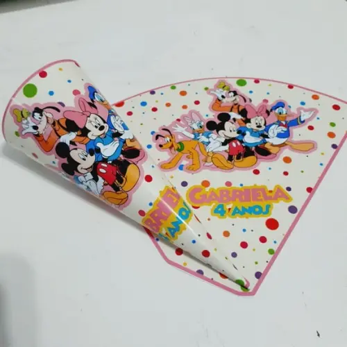 Cone para Guloseimas - Mickey