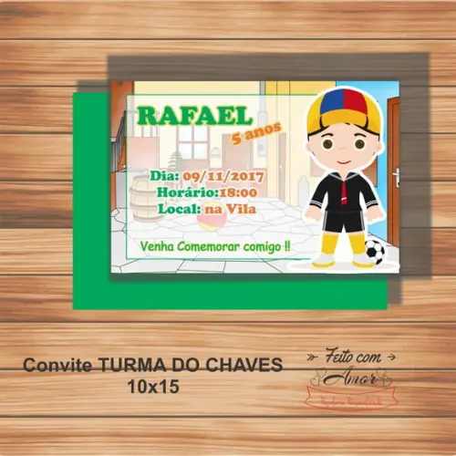 Convite Chaves