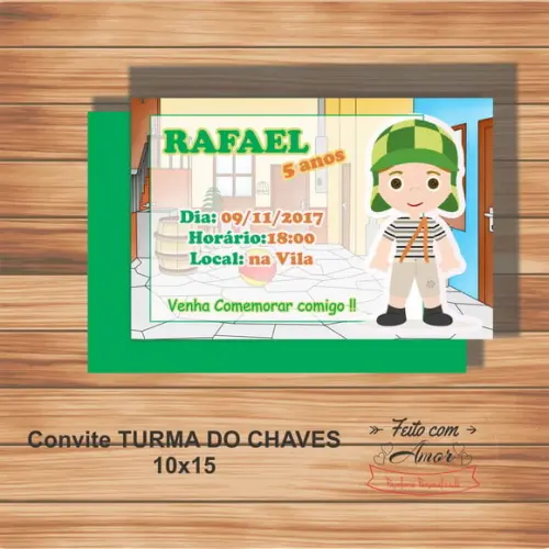 Convite Chaves