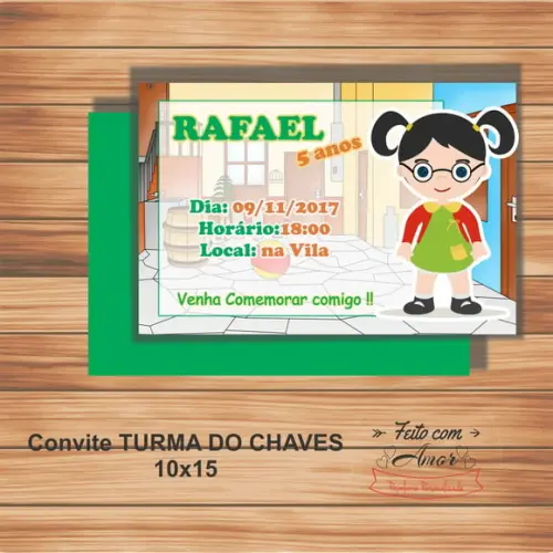 Convite Chaves