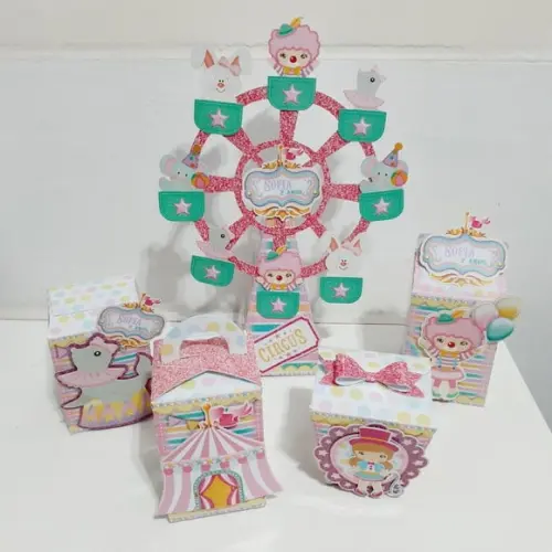 Kit - Circo Rosa (45 Caixas )