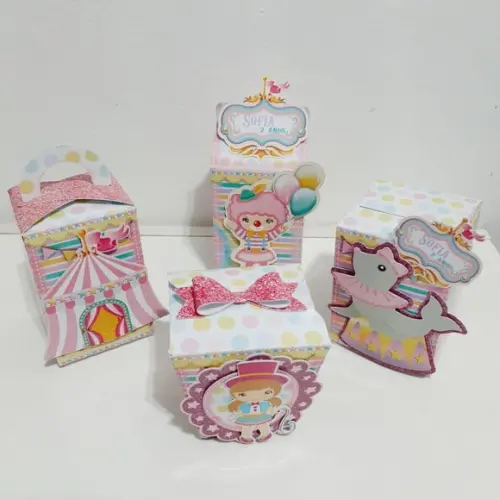 Kit - Circo Rosa (40 Caixas )