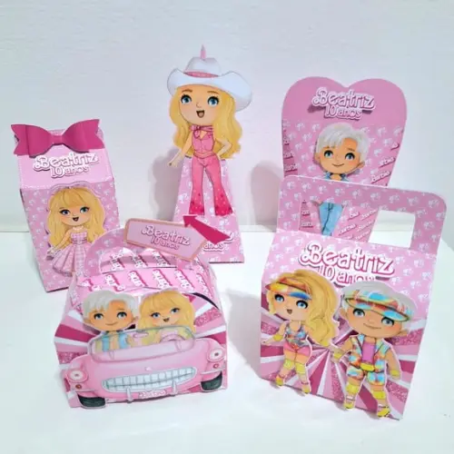 Kit Barbie - o Filme- Cute (50 Itens)