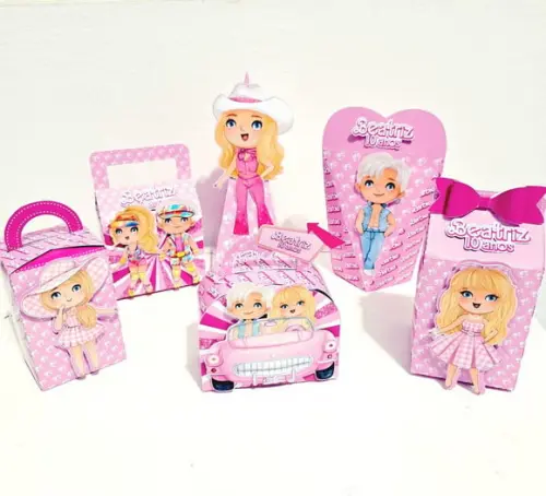 Kit Barbie - o Filme- Cute (60 Itens)